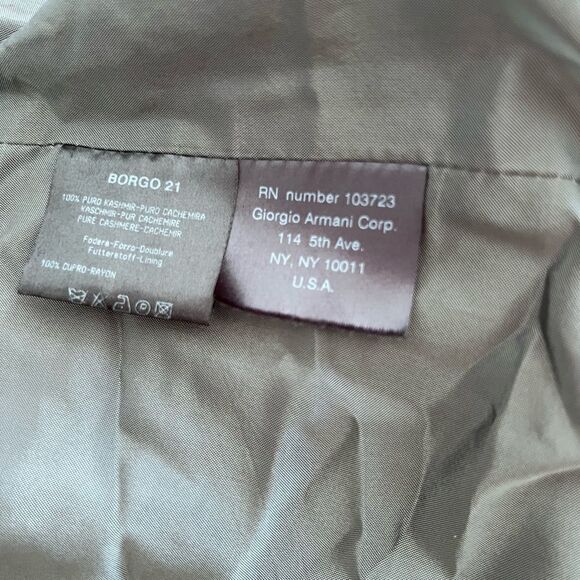 Giorgio Armani 100% Cashmere sports jacket - Picture 12 of 12